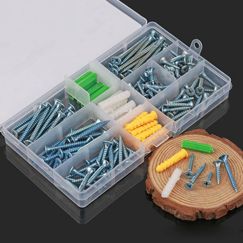 135/120 шт плоской головки Филлипс самосверлящий винт стук комплект нержавеющая