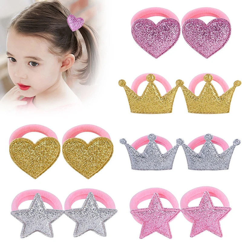 Распродажа 2 шт./Лот головной убор принцессы пять звезд детский Детские резинки