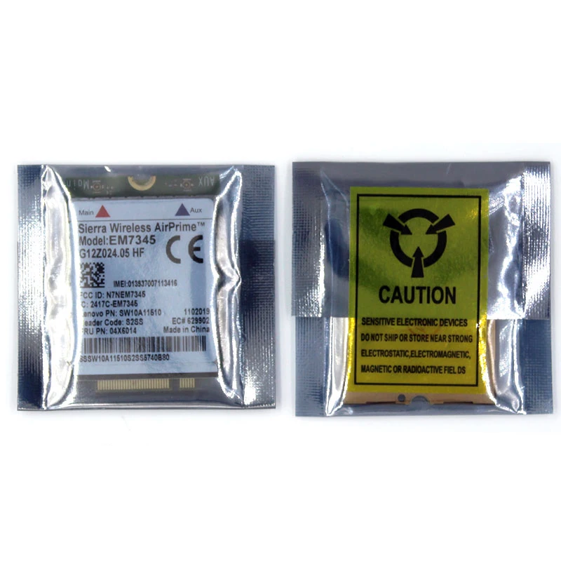 EM7345 Lenovo 4G модуль FRU PN 04X6014 ThinkPad X250/X240/X1/8/10/YOGA15 T440/440P/540P/440S/550 L440/450/540 w540/540S/541 |