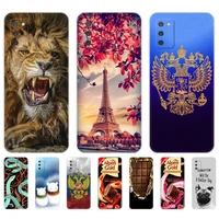 for samsung a03s 164 3mm case back phone cover for samsung galaxy a03s a037 case fundas silicon soft tpu protective bag bumper