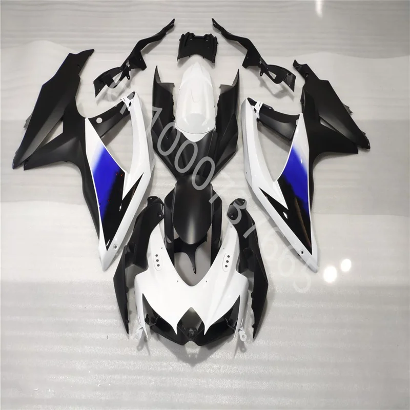 

Black White Injection Bodywok Motorcycle Fairings For Suzuki GSXR GSX-R 600 750 2008 2009 2010 K8 ABS Fairing