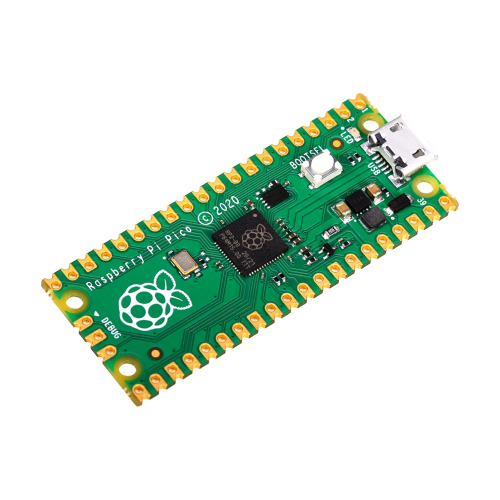 Новая официальная макетная плата микроконтроллера Raspberry pi pico двухъядерный