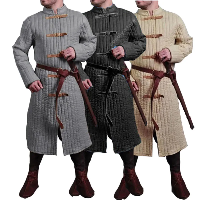 Для мужчин кожаный чехол-броня плащ-Тренч акетон наряд пальто для взрослых в