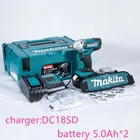 Аккумуляторный шуруповерт Makita DTW190STJ1, 18 в, 12 дюйма, А  ч, зарядное устройство DC18SB