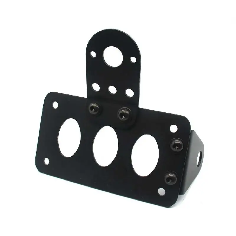 Мотоцикл боковое Крепление лицензионный кронштейн держатель номерной знак для