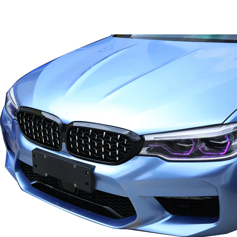 Пара алмазных передних грилей для BMW F30 F35 F10 F11 G30 G38 G01 E70 E71 F15 F16 3 5 Series X5 X6