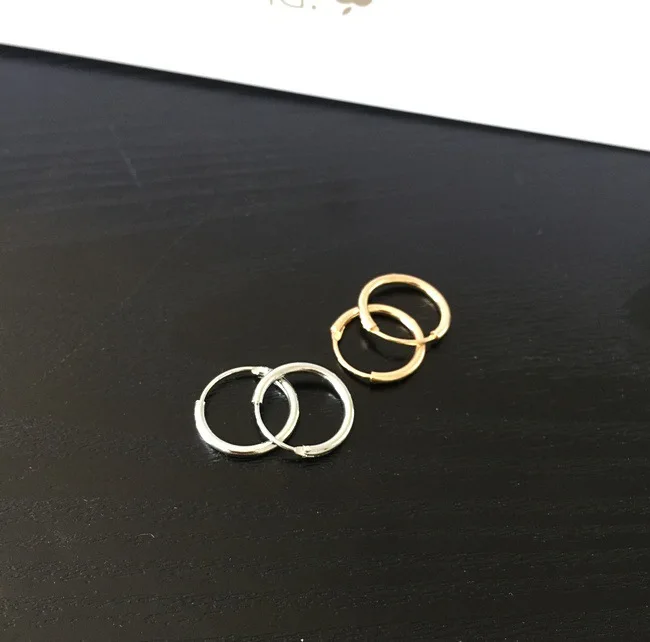 1 пара поступление GD винтажные Спиральные серьги annulus женские и мужские модные