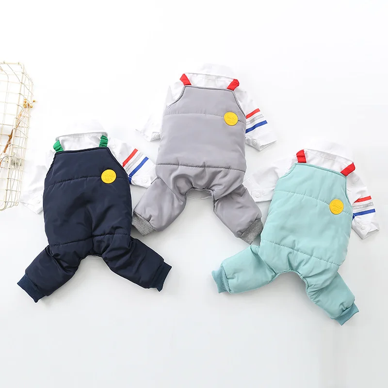 Зимняя одежда для собак формальный свадебный костюм из двух частей куртка зимний