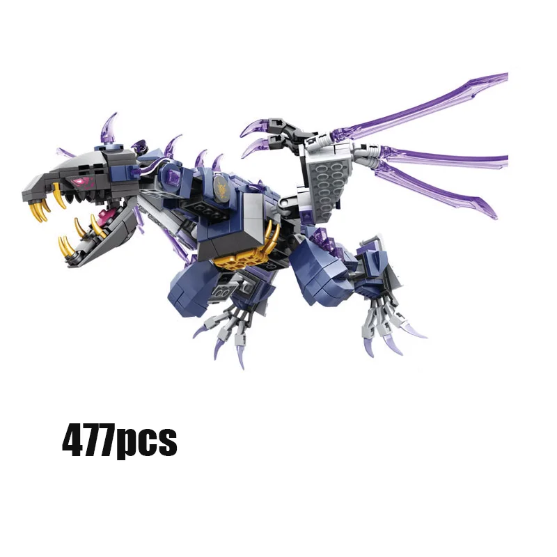 

2021 New classic movie Overlord Dragon Building Blocks building blocks set building blocks classic movie model children's toys c