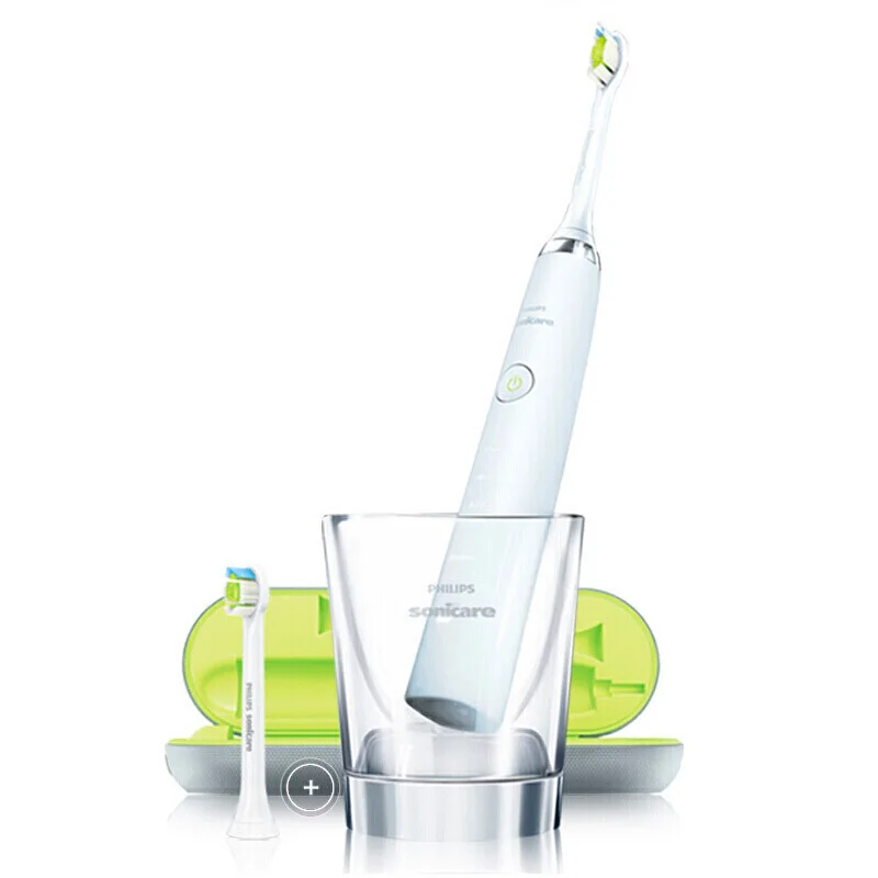 Электрическая зубная щетка Philips Sonicare HX9332 с белым кристаллом напоминания для