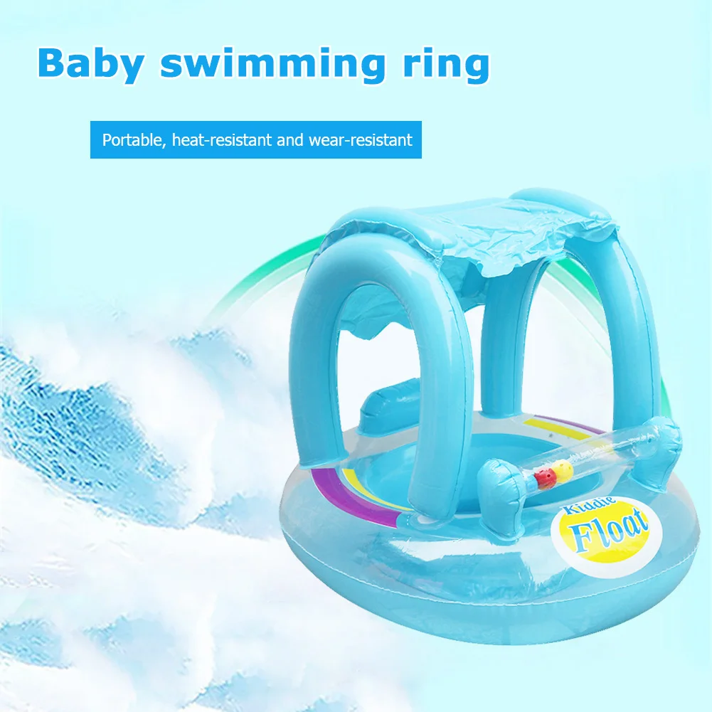

Baby Swimming Float Ring Inflatable Infant Floating Kids Swim Pool Accessories Circle Bathing Inflatable Double Raft Rings Toy