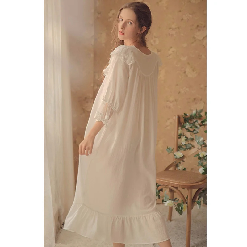 2021 винтажная Кружевная летняя Пижама с оборками Женская домашняя одежда в стиле