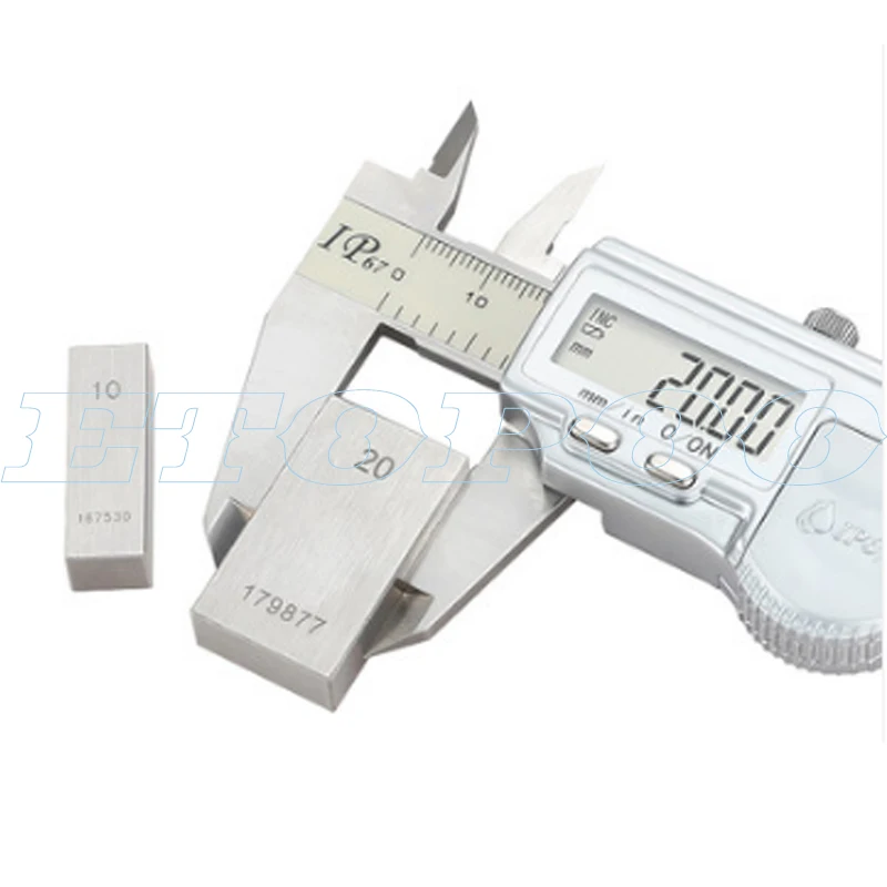 100 мм стальной блок Калибр измерительный квадратный 10 20 30 40 50 | Инструменты