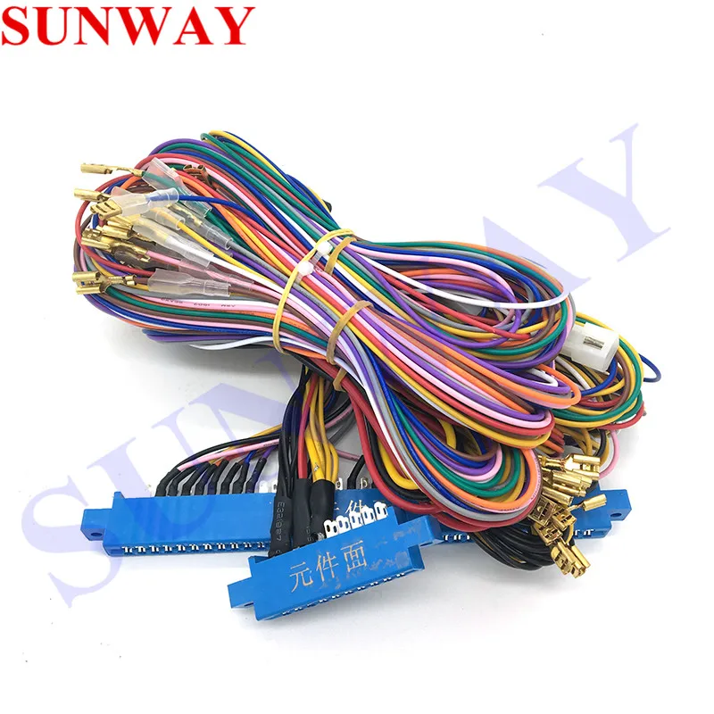 

Hot-sale Casino Multigame 6X game pcb Red board Slot Game Board 6 in 1 poker games(60-95%) 36+10 pin red board wire harness