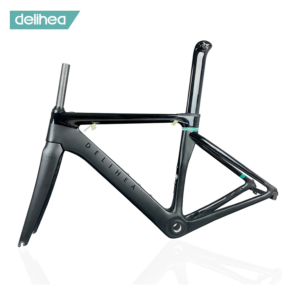 

Delihea FORE Carbon Road Frame Rim Brake Frame BB30/BSA Best Quality Racing Bicycle
