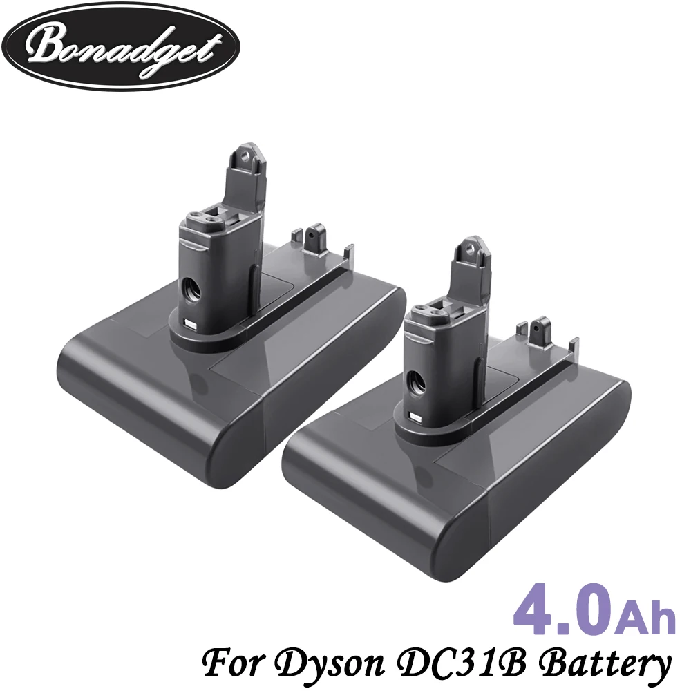 Сменный литий-ионный аккумулятор Bonadget 22 2 в 4000 мА/ч DC31 тип B для Dyson DC31B DC35 DC44 DC45