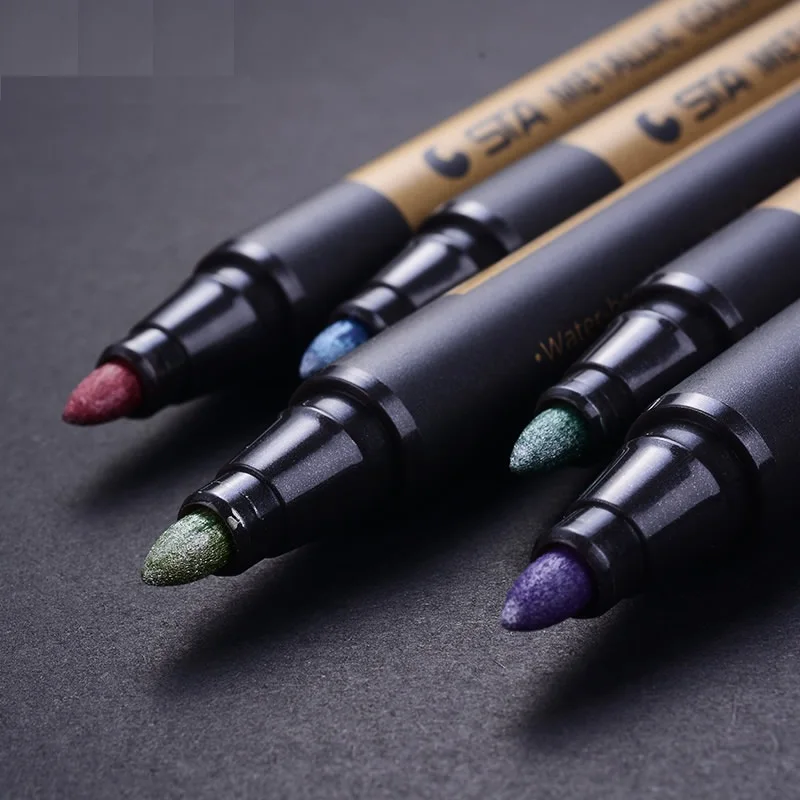 10 шт./компл. STA манга Радуга Маркеры Ручка Яркий письма и декоративное основание