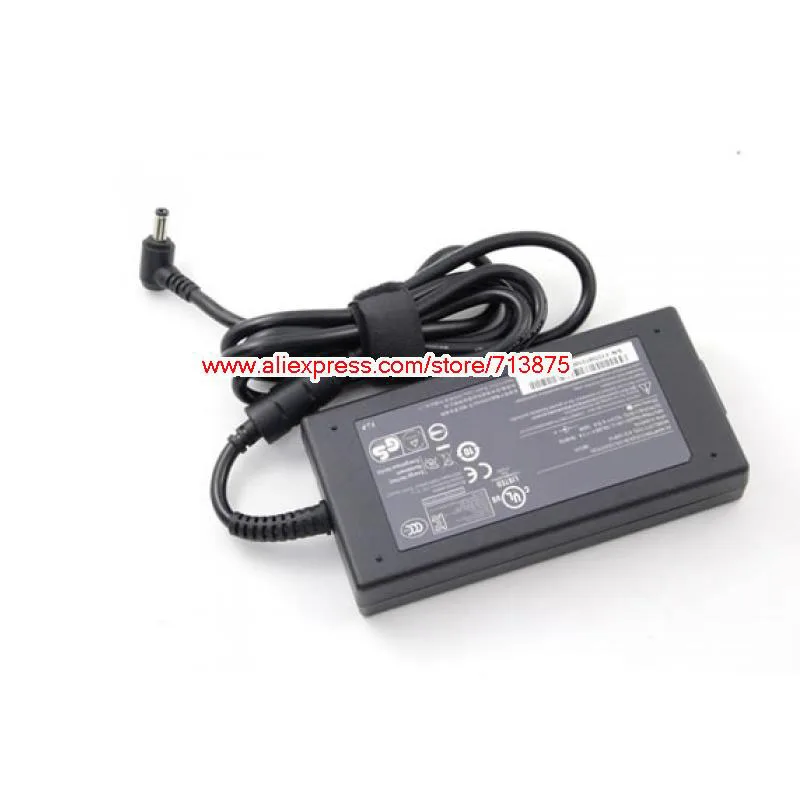 Оригинальные Chicony 120W 19 5 V 6.15A A12 120P1A ноутбук Зарядное устройство для MSI GE60 GE70 GP70 Clevo