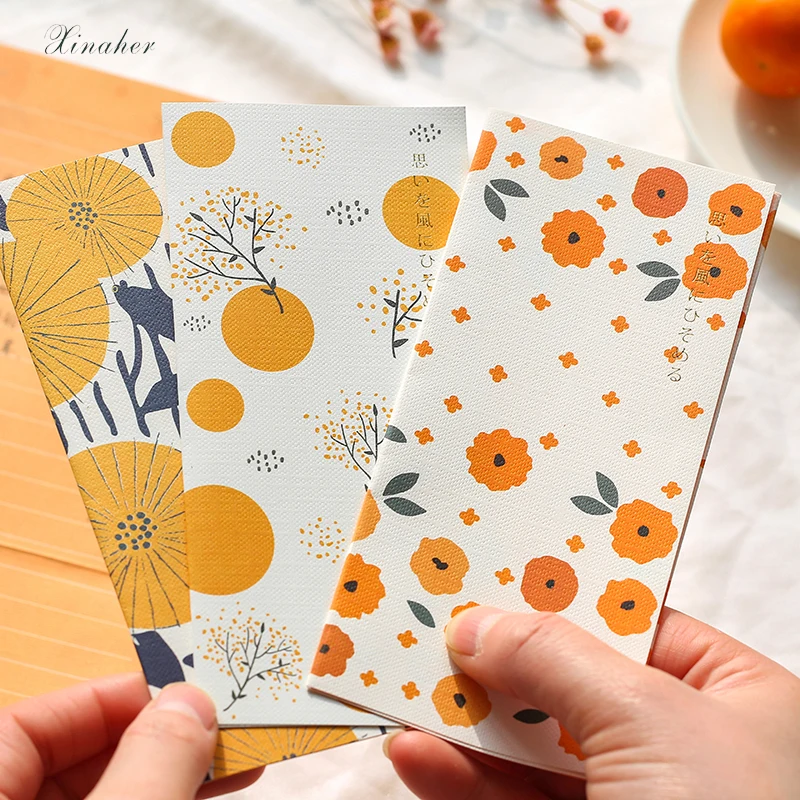 XINAHER креативные растения вишня открытка цветы поздравительная с сообщением Три