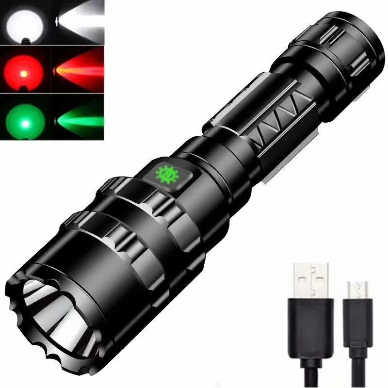 

Waterproof L2 flashlight 18650x1 battery 1600lumens 5 switch modes rechargeable hunting outdoor rescuing torch flash light 1102