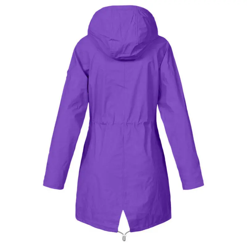 

2020 Women Hooded Coat Windproof Parka Trench Coat Long Outwear Warm Woman Clothes Autumn Winter Trench Coats Plus Size