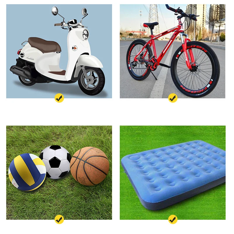 

TWTOPSE Electric Air Pump Portable Mini Tire Inflator Bike Bicycle Cycling Motorcycle Schrader Presta Valve Tre Pressure Display