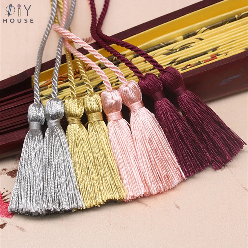 2 шт. двухсторонняя длинная веревочная лента с кисточками и бахромой для