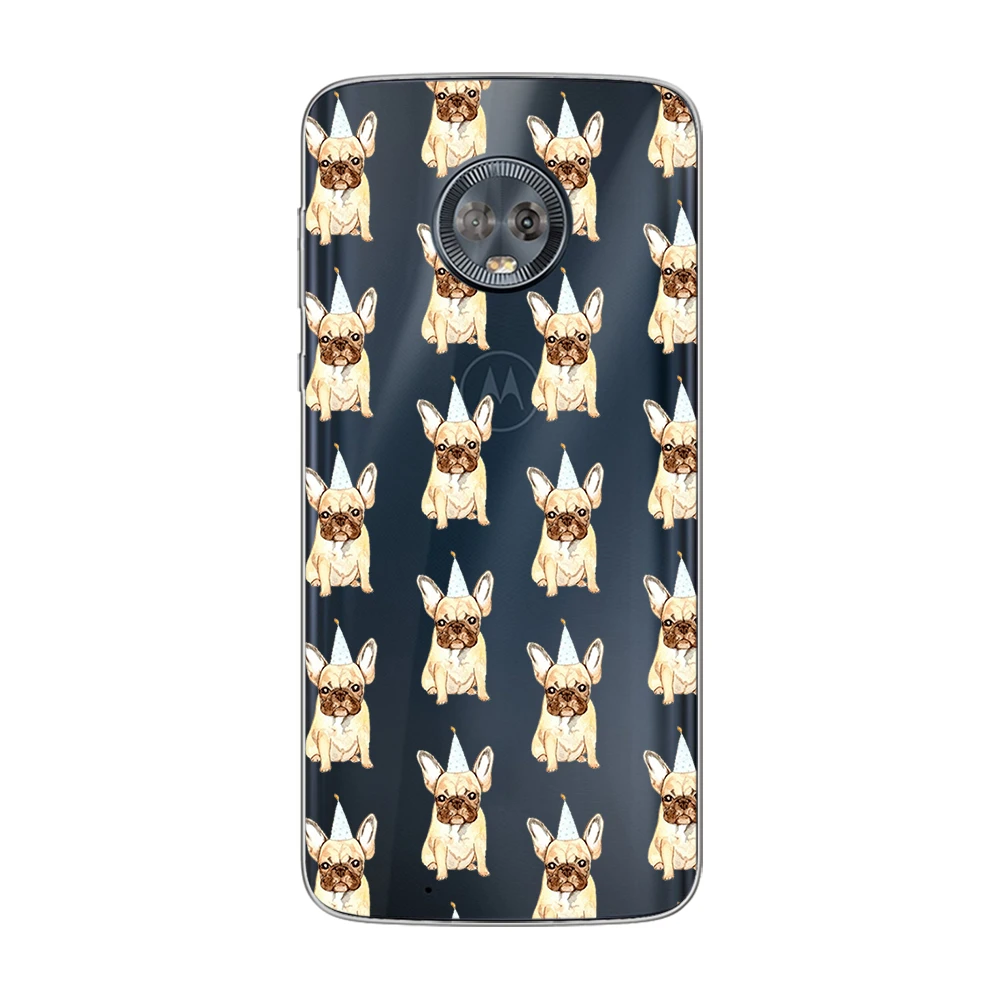 Чехол для телефона Motorola Moto E6 C Z2 Z3 ONE P30 G4 G5 G5S G6 G7 E3 E4 E5 Plus Play Power X4 из мягкого силикона