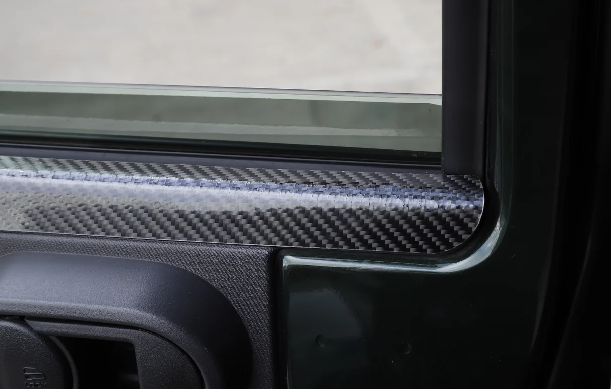 Отделка окон из настоящего углеродного волокна для Jeep Wrangler JK 2007 2010|Лепнина