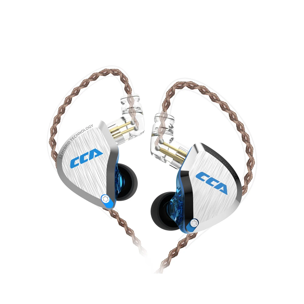 Металлические гибридные Hi Fi наушники CCA C12 5BA + 1DD 12 шт. вкладыши монитор