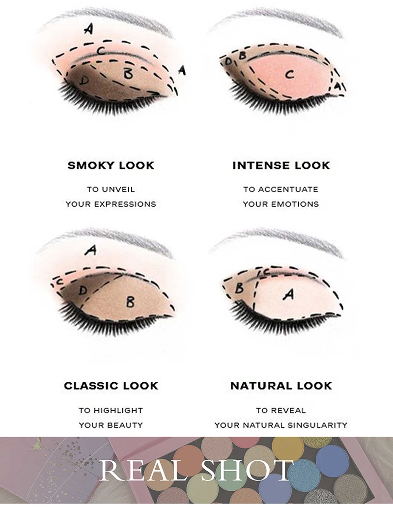 

24 Colors Eye Shadow Pearlescent Matte Waterproof Easy Color Eye Shadow Palette Makeup Cosmetic Shadow TXTB1