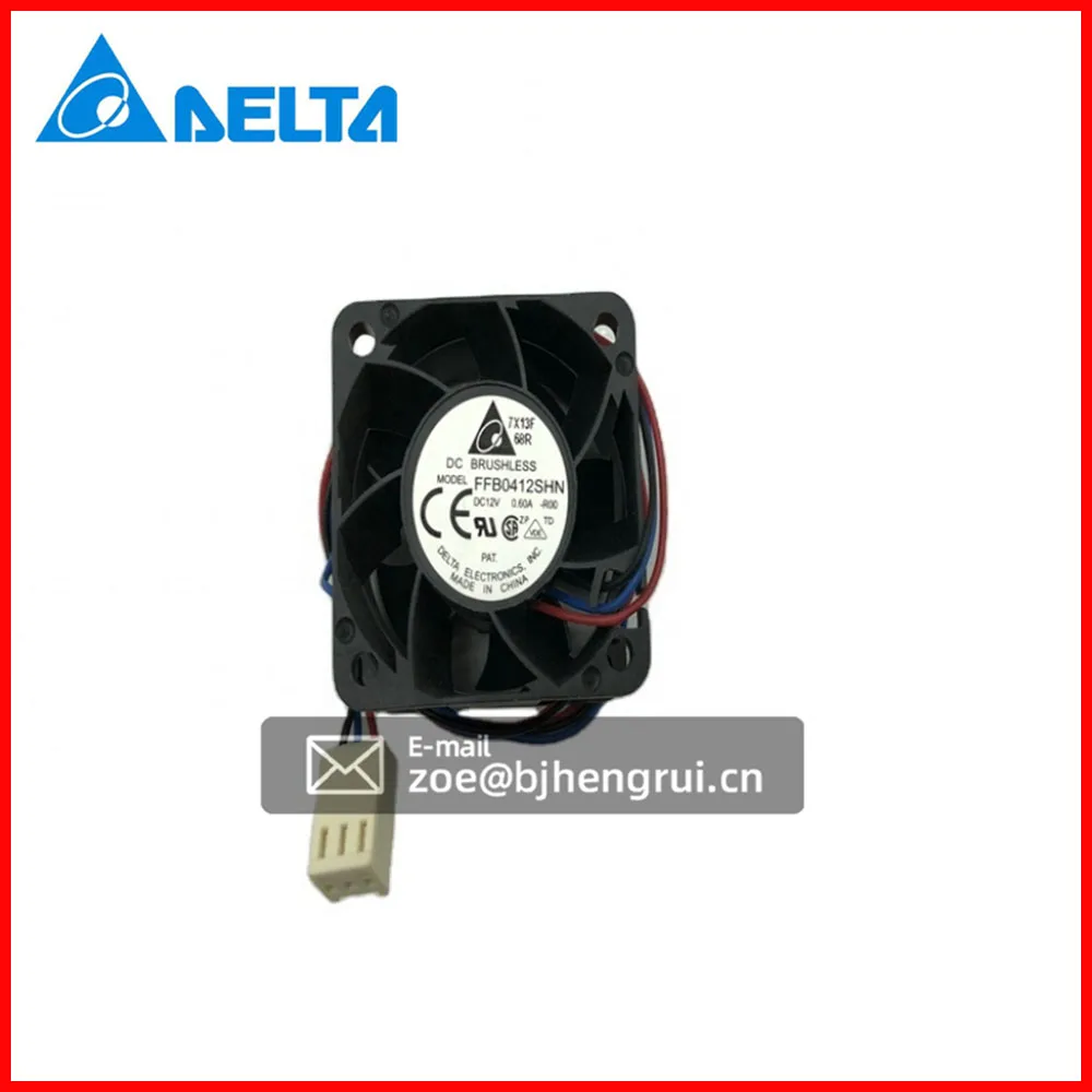 

Delta FFB0412SHN 4028 40*40*28mm 4CM 12V 6W 0.5A 13000RPM 24.0 CFM PWM Double Ball Bearing Mini Axial Cooling Fan