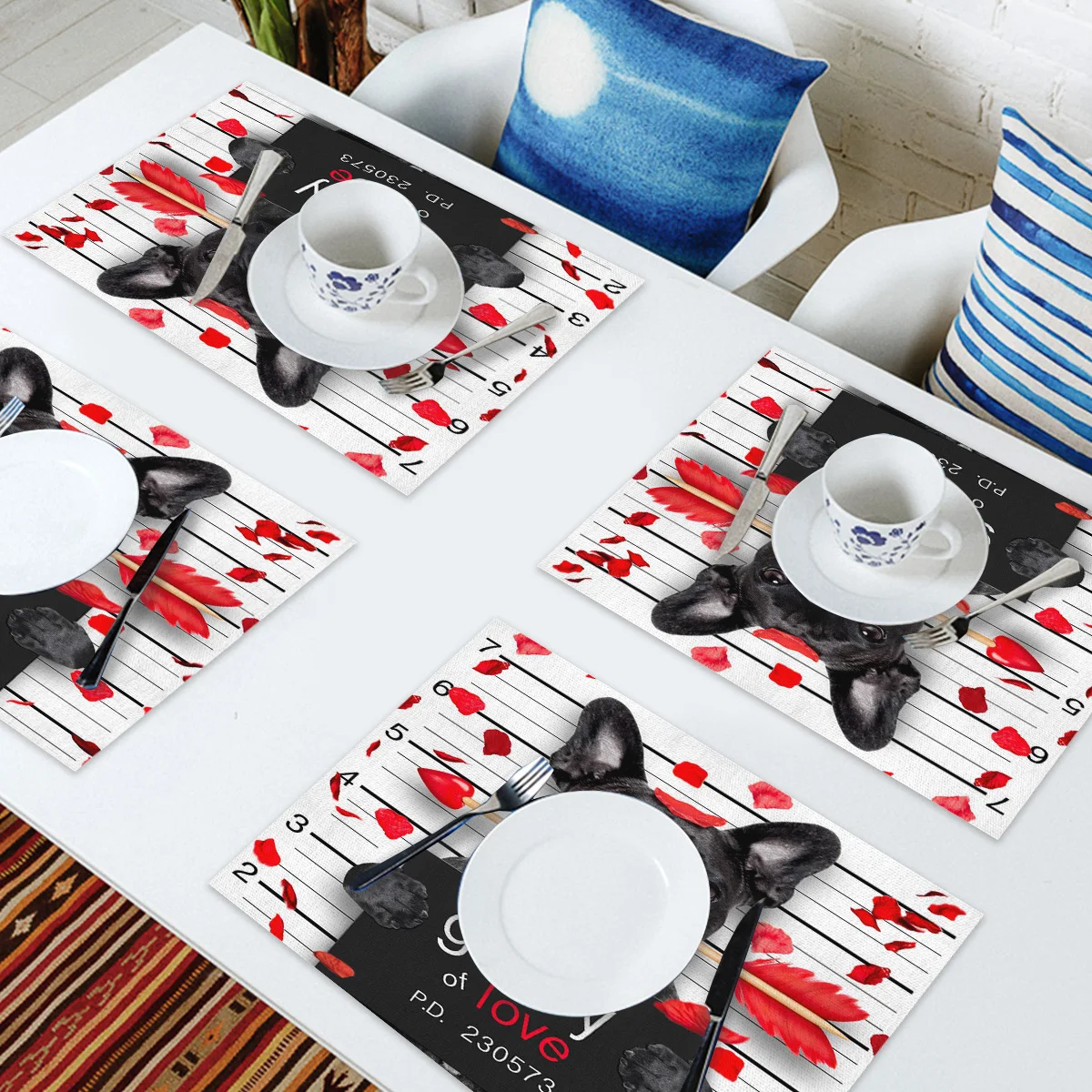 4/6 шт. подставки для столовых приборов|Коврики и подложки| |