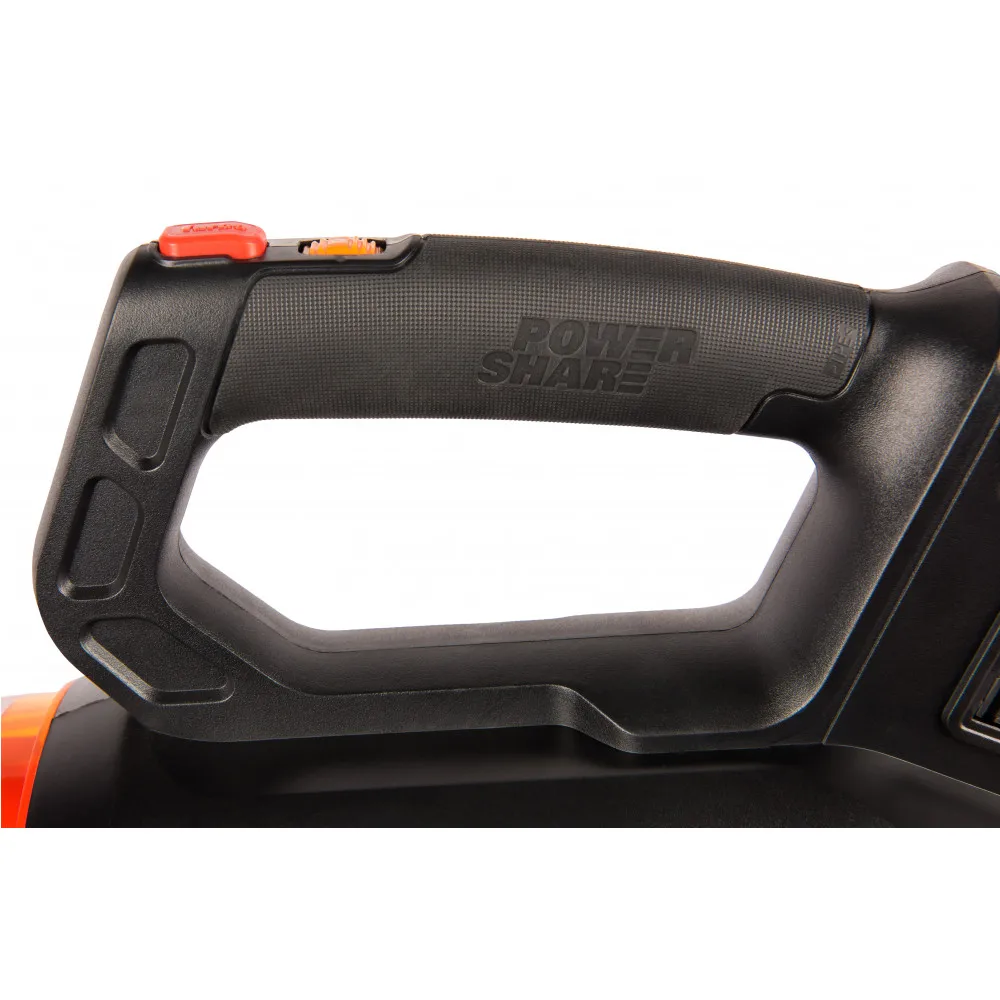 Воздуходувка аккумуляторная WORX WG584E бесщеточная 145км/ч 40В АКБ x2 2А*ч двойное ЗУ 2x2A