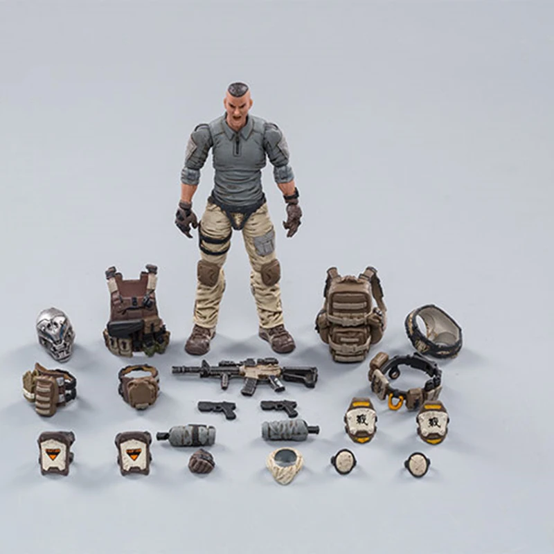 1/18 JOYTOY 10 5 см фигурку черепа пустыня поле череп с принтами &quotОтряд модель игрушки