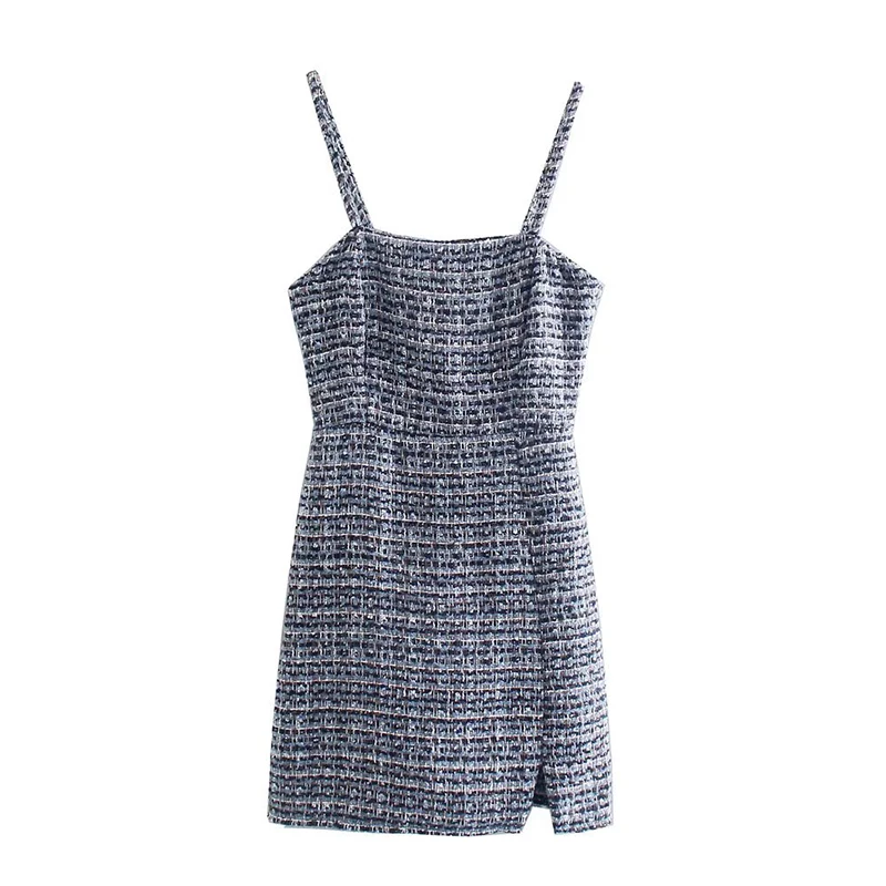 

Женское трехмерное мини-платье с высокой талией Uniera 2021 Za