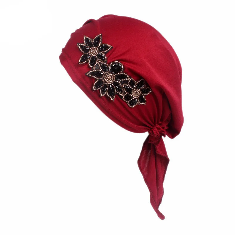 Модный мусульманский женский внутренний платок головной убор головные уборы