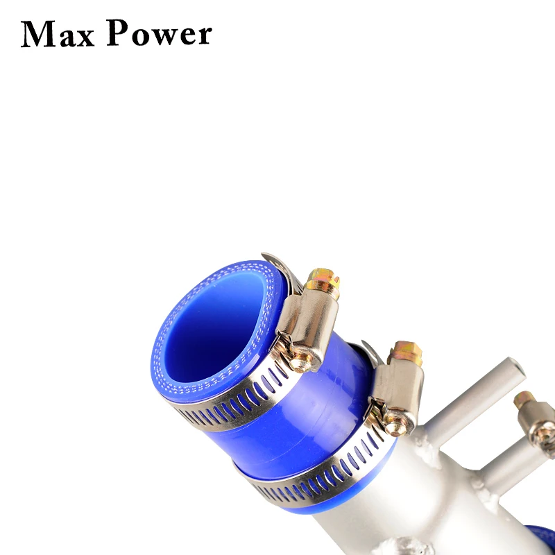 

silicone hose with aluminum pipe cooling Intake Inlet Induction Blue Hose Pipe Line for BENZ smart Cars