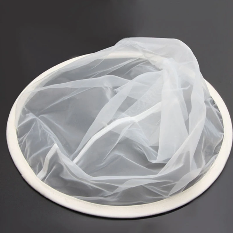 

10PCS Mesh Nylon Cone-Shape Strainer Filter Fiber Bee Net Knitted White Purifier Beekeeper Beehive Tools Bees