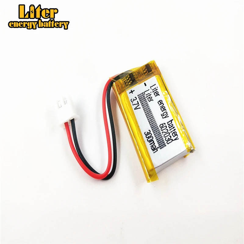 Xhr 2p 2 54 300 мА/ч 602030 3 7 v литий полимерный Батарея Bluetooth Mp3 Беспроводной со встроенной