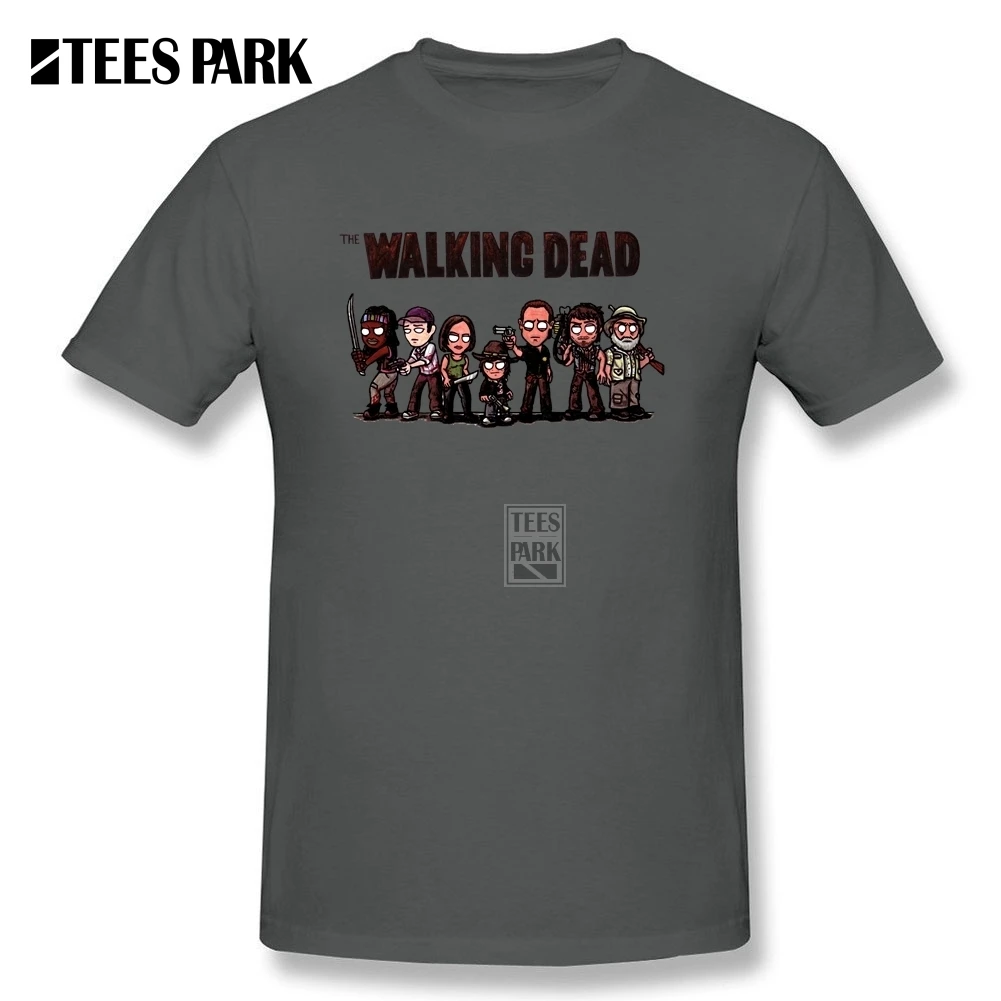 Футболки, футболка с надписью «The Walking Dead», Стильная хлопковая футболка с короткими рукавами и рисунком,, мужская рубашка