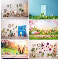 easter eggs photography backdrops photo studio props spring flowers child baby portrait photo backdrops 21126 fhj 06