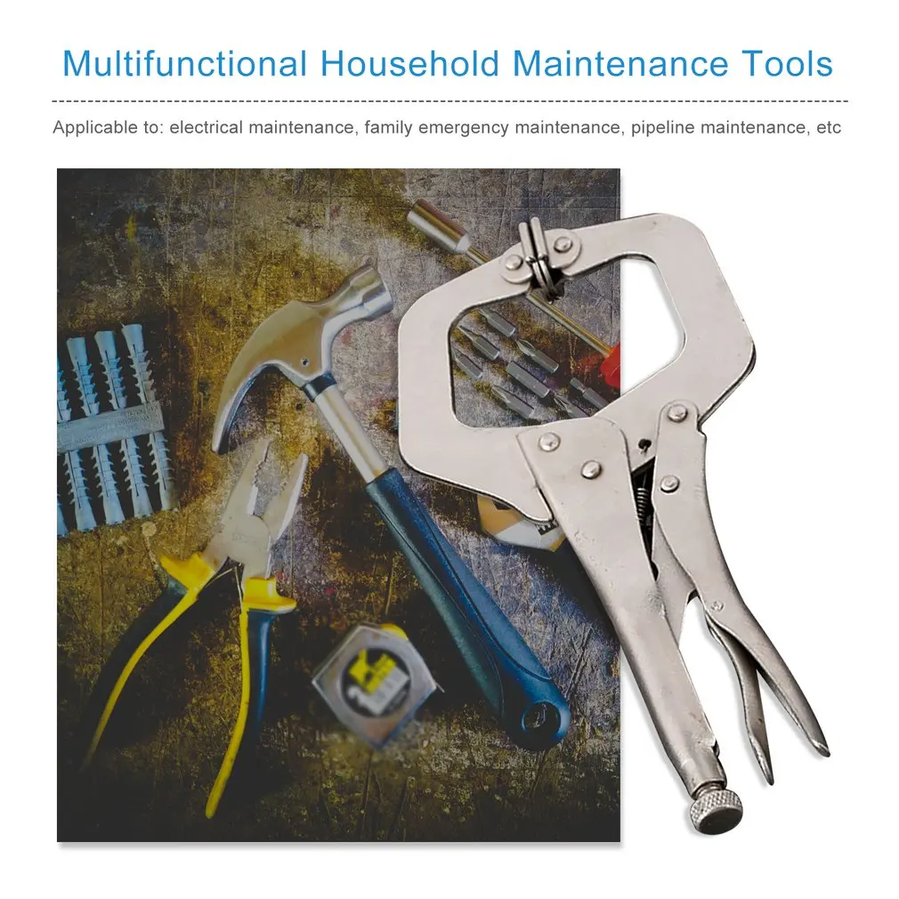 11 &quotфиксация плоскогубцы локатор C зажим сварной деревянная ручка тиски замок