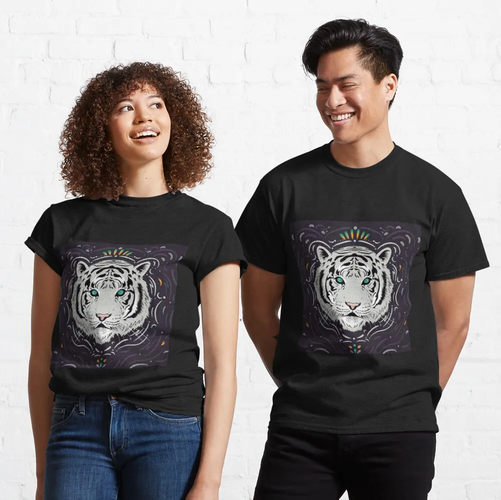 

Tops T Shirt Women Amazing animals art Classic T-Shirt