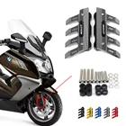 Переднее крыло с логотипом для BMW C650 C650GT, аксессуары для мотоциклов с ЧПУ, брызговик, боковая защита, ползунок против падения
