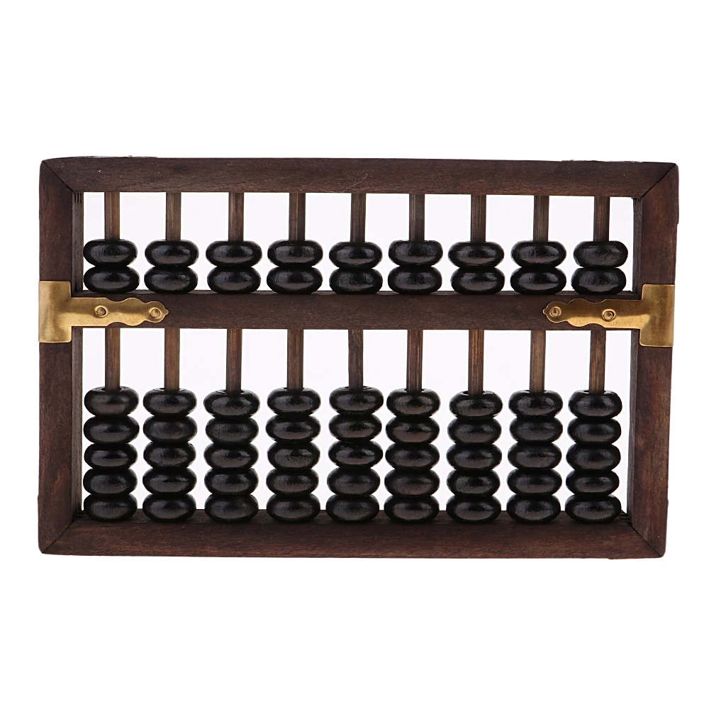 Профессиональный 9 колонный калькулятор Abacus с кнопкой сброса мастерство