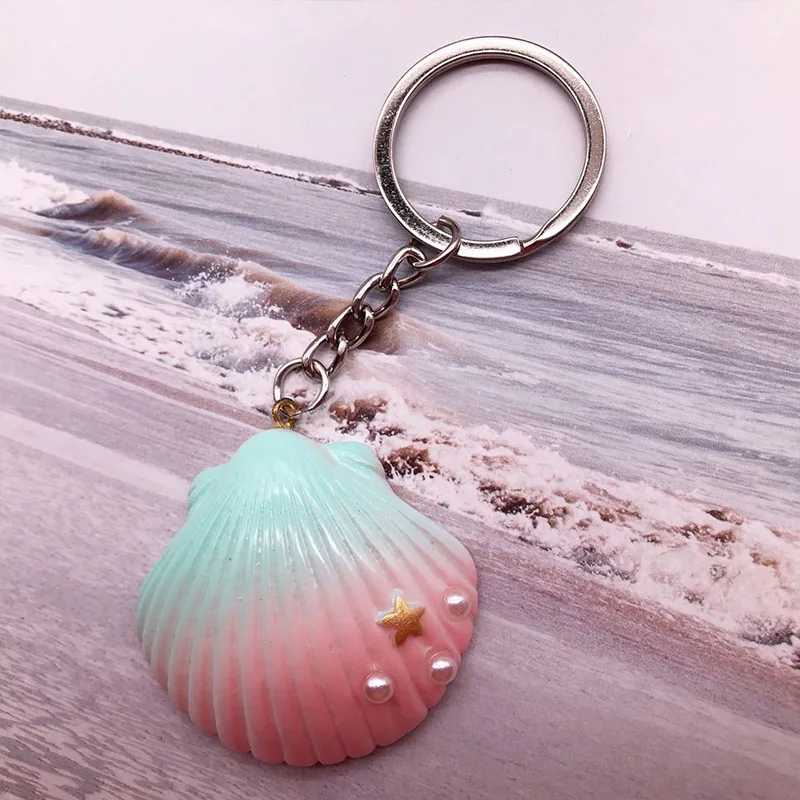 1 шт. модный градиентный корпус милые брелки для ключей DIY Ювелирная сумка