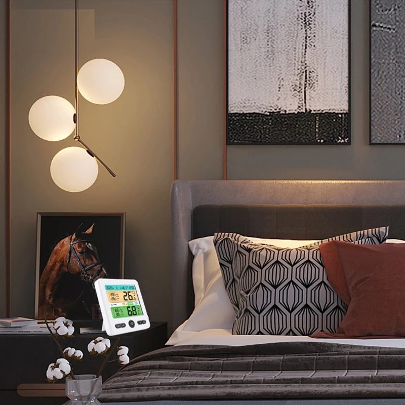 

Цифровая метеостанция, Бытовая мини-станция с термометром и гигрометром