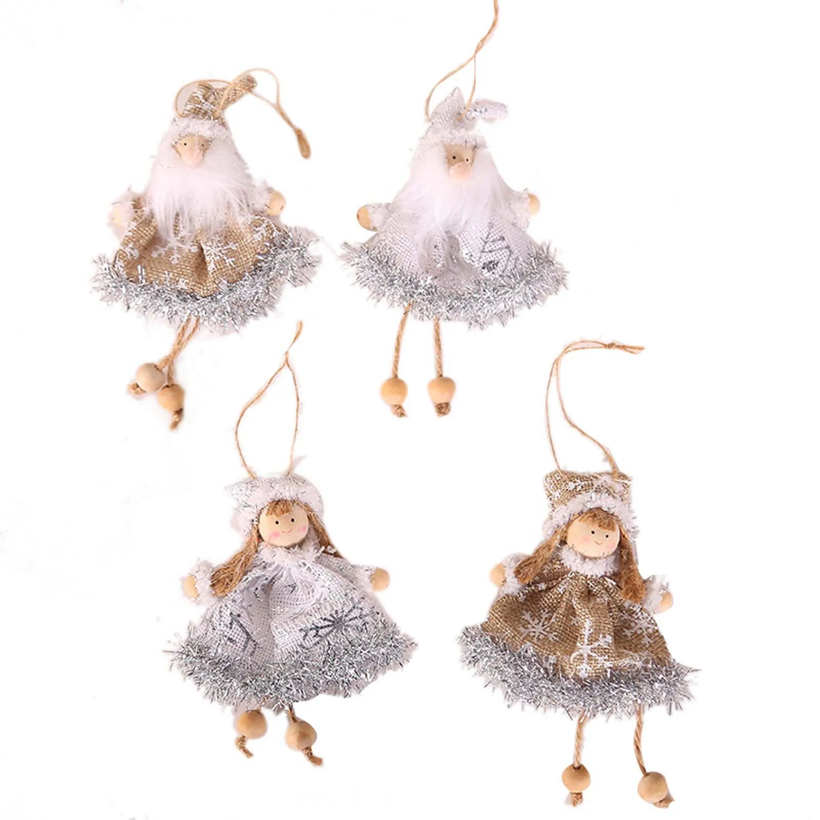 1 шт. Рождественское украшение для дома Снежинка Страна Чудес сказочная ткань