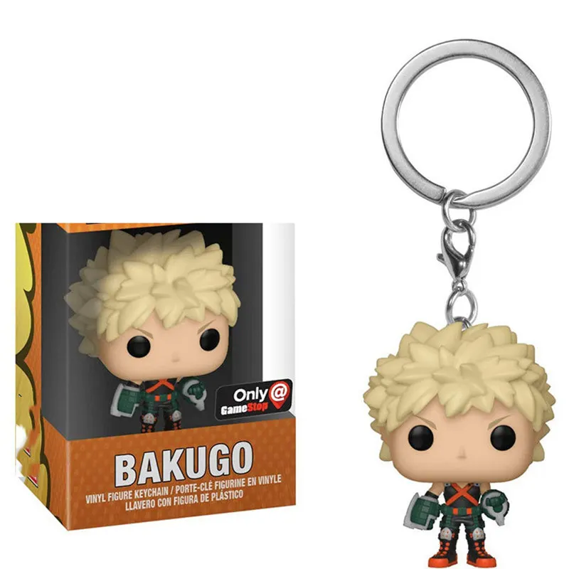 FUNKO MY HERO Академия и Bakugo шото Тодороки Карманный Брелок виниловая экшн-фигурка
